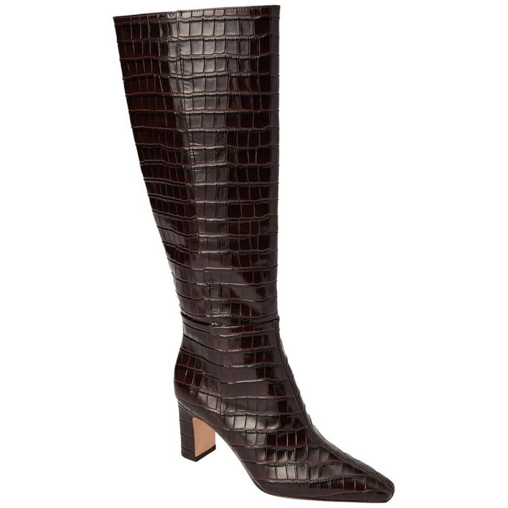 J.Mclaughlin Eden Leather Knee-High Boot, Brown
